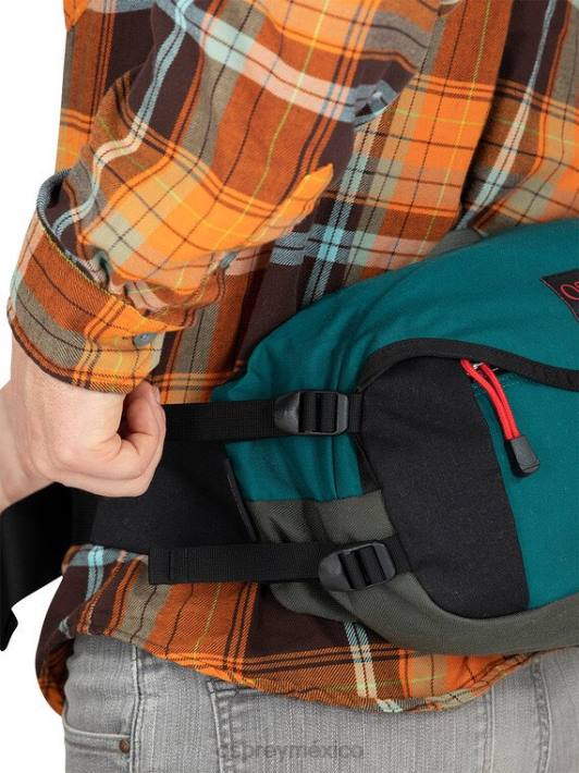 Osprey TPDI429 mochila rejilla blanca y negra unisexo riñonera Heritage 8 nanofly edición limitada | estilo de vida
