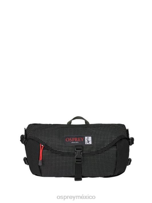 Osprey TPDI429 mochila rejilla blanca y negra unisexo riñonera Heritage 8 nanofly edición limitada | estilo de vida