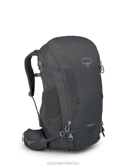 Osprey TPDI42 mochila visión de túnel gris mujer viva 45 mochilero