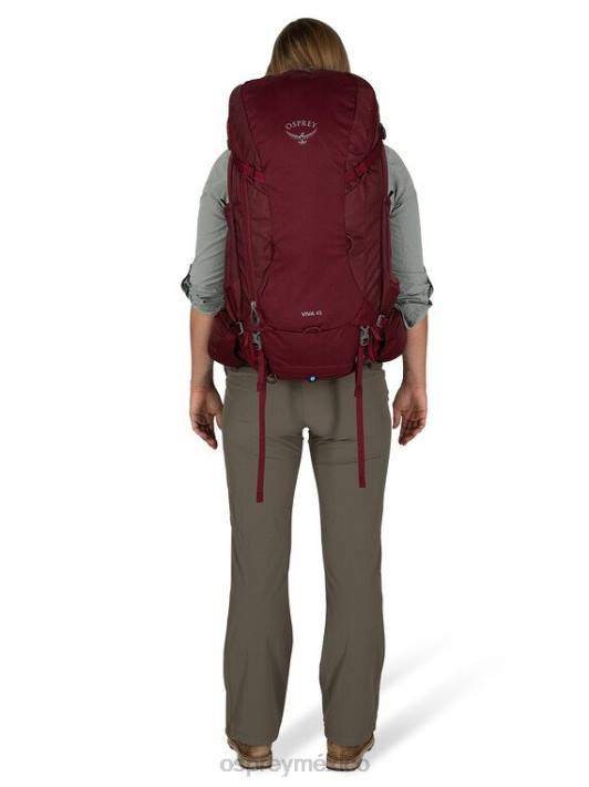Osprey TPDI43 mochila verde suculento mujer viva 45 mochilero