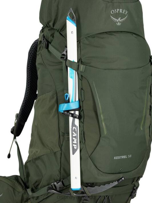 Osprey TPDI55 mochila negro unisexo cernícalo 58 mochilero