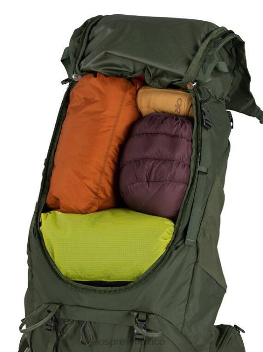 Osprey TPDI55 mochila negro unisexo cernícalo 58 mochilero