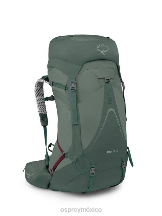Osprey TPDI5 mochila koseret darjeeling primavera verde mujer aura ag lt 50 mochilero