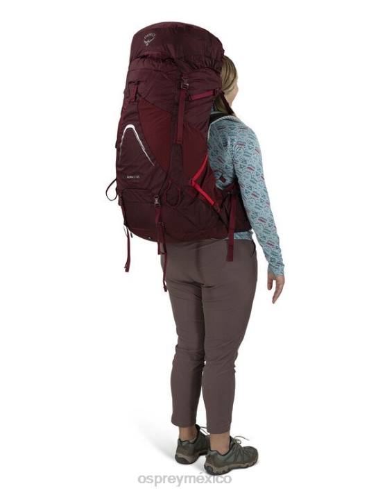 Osprey TPDI7 mochila antídoto morado mujer aura ag lt 65 mochilero