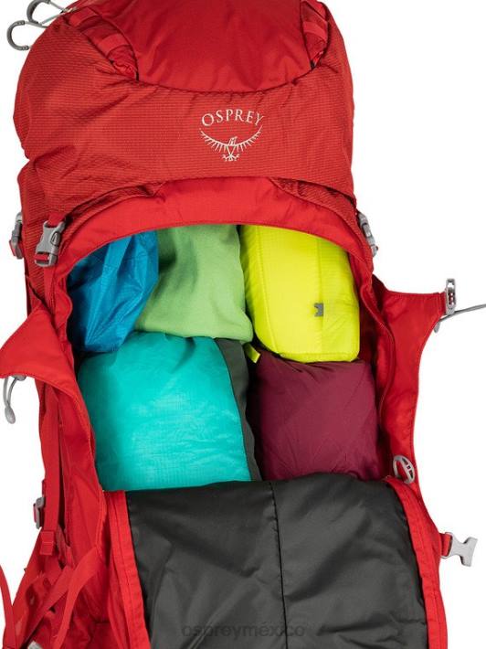 Osprey TPDI89 mochila noche selva azul mujer ariel plus 60 mochilero