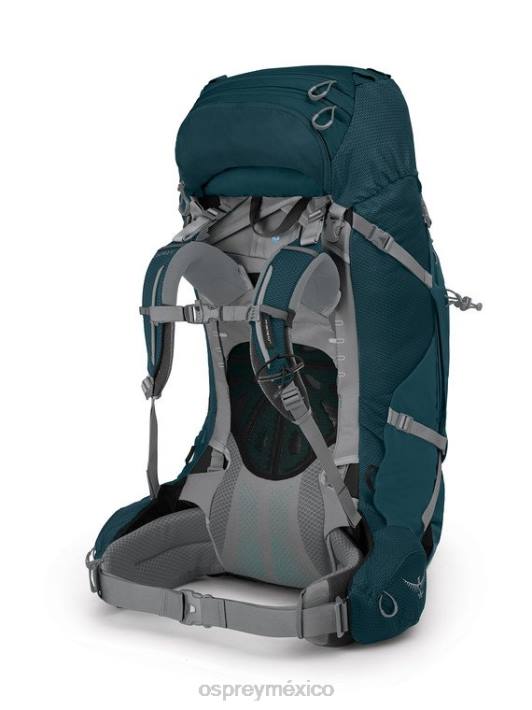 Osprey TPDI92 mochila noche selva azul mujer ariel plus 70 mochilero