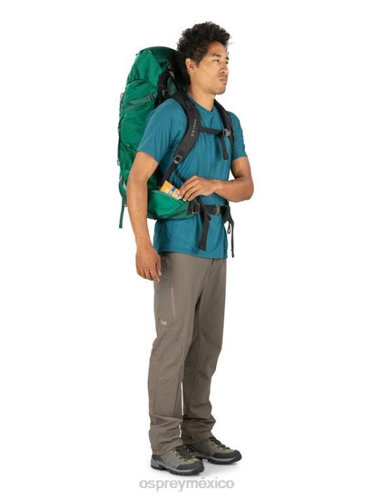 Osprey TPDI96 mochila pato verde hombres torre 50 mochilero