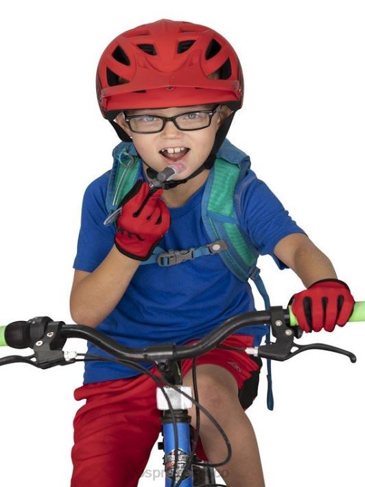 Osprey TPDI159 mochila ventana roja niños moki 1.5 ciclismo (4-12 años)