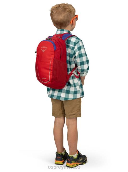Osprey TPDI360 mochila rojo cósmico niños Daylite todos los días (4-12 años)