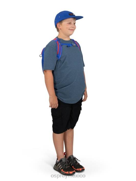 Osprey TPDI360 mochila rojo cósmico niños Daylite todos los días (4-12 años)