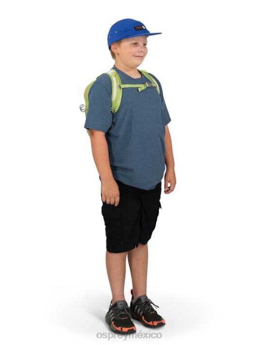 Osprey TPDI362 mochila estampado vida coral verde niños Daylite todos los días (4-12 años)