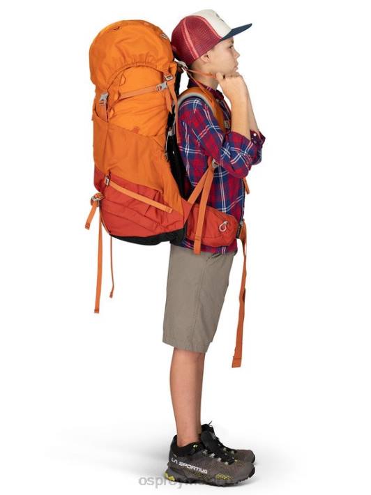 Osprey TPDI485 mochila colinas azules niños ace 50 mochilero (8-14 años)