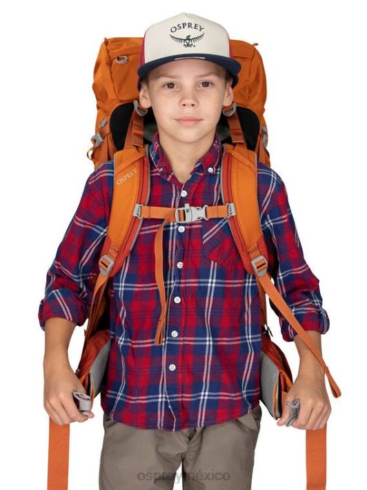 Osprey TPDI486 mochila atardecer naranja niños ace 50 mochilero (8-14 años)