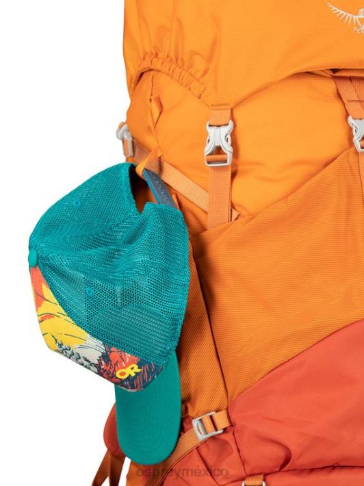 Osprey TPDI486 mochila atardecer naranja niños ace 50 mochilero (8-14 años)