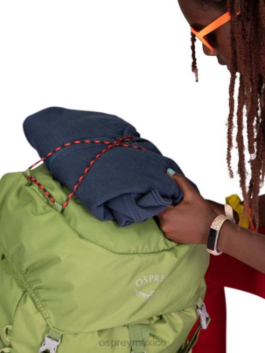 Osprey TPDI487 mochila aventura verde niños ace 75 mochilero (12-17 años)