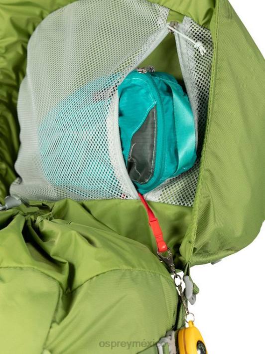 Osprey TPDI487 mochila aventura verde niños ace 75 mochilero (12-17 años)