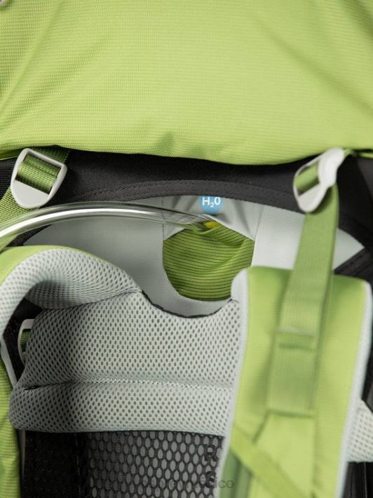 Osprey TPDI487 mochila aventura verde niños ace 75 mochilero (12-17 años)