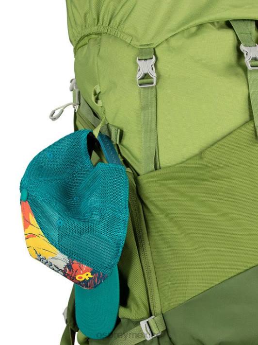 Osprey TPDI487 mochila aventura verde niños ace 75 mochilero (12-17 años)