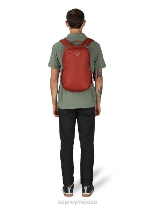 Osprey TPDI488 mochila rojo jaspe unisexo restos de estilo de vida de mochila empacable