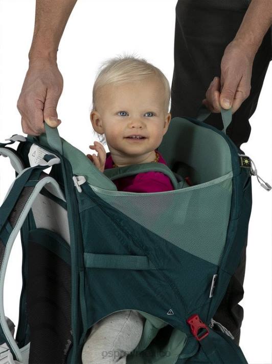Osprey TPDI478 mochila verde azulado profundo unisexo portabebés poco lt