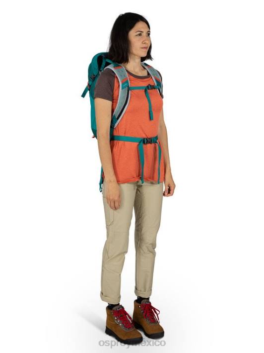 Osprey TPDI198 mochila sangría roja unisexo walklite 18 senderismo