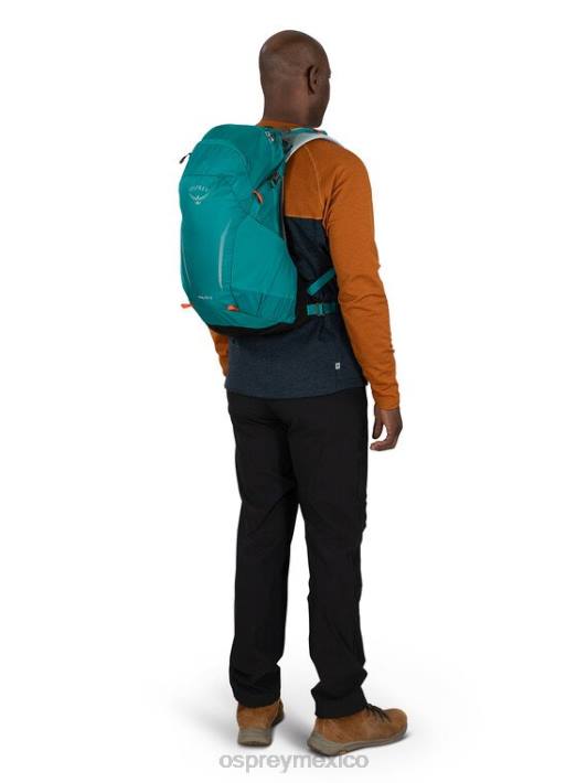 Osprey TPDI198 mochila sangría roja unisexo walklite 18 senderismo