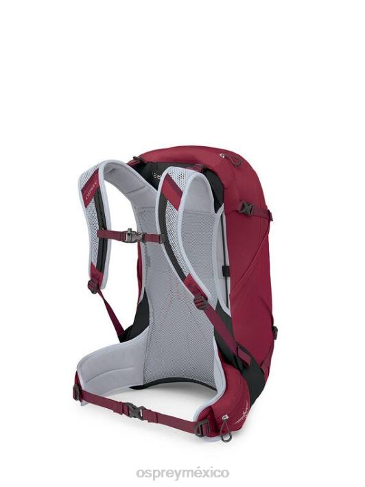 Osprey TPDI208 mochila sangría roja unisexo walklite 28 senderismo
