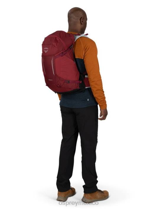 Osprey TPDI208 mochila sangría roja unisexo walklite 28 senderismo