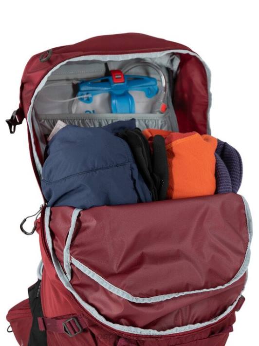 Osprey TPDI208 mochila sangría roja unisexo walklite 28 senderismo