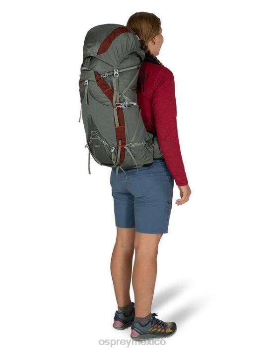 Osprey TPDI251 mochila nube gris mujer eja 38 mochila ultraligera | caminata de un día