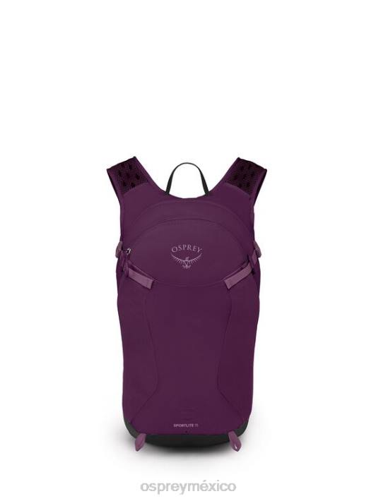 Osprey TPDI256 mochila berenjena morada unisexo sportlite 15 senderismo