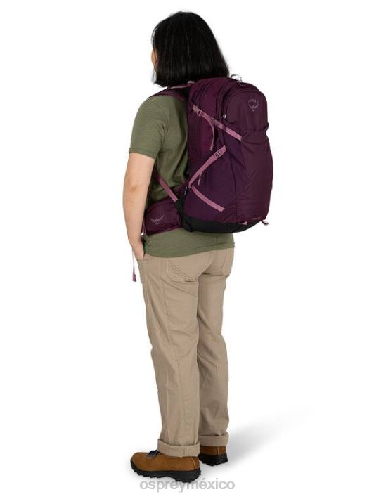 Osprey TPDI265 mochila berenjena morada unisexo sportlite 25 senderismo