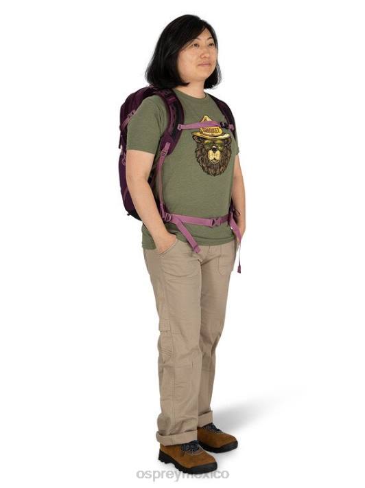 Osprey TPDI265 mochila berenjena morada unisexo sportlite 25 senderismo