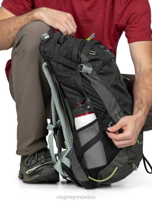 Osprey TPDI272 mochila flor de pascua roja unisexo estratos caminata de 24 días