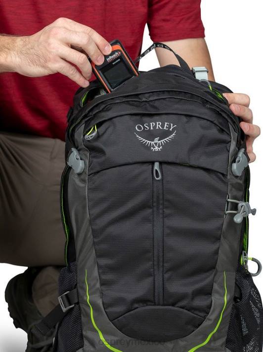Osprey TPDI272 mochila flor de pascua roja unisexo estratos caminata de 24 días