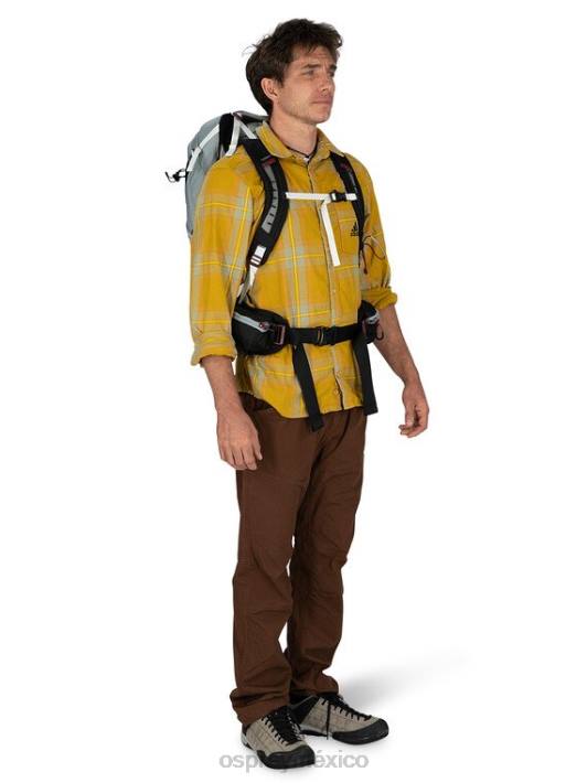 Osprey TPDI272 mochila flor de pascua roja unisexo estratos caminata de 24 días