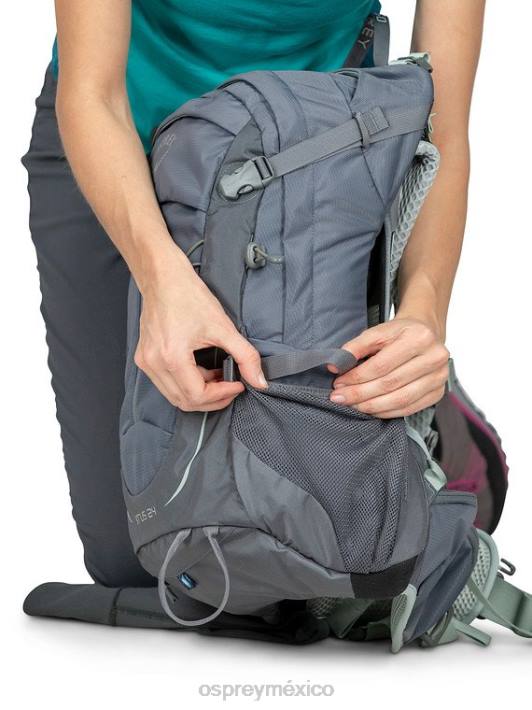 Osprey TPDI286 mochila azul espacial apagado mujer sirrus caminata de 24 días