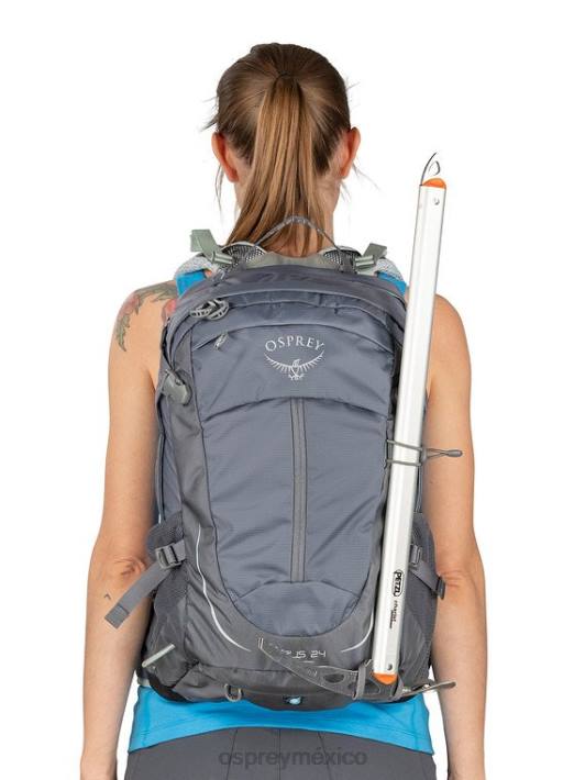 Osprey TPDI286 mochila azul espacial apagado mujer sirrus caminata de 24 días