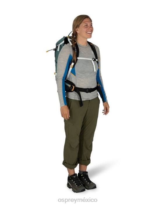 Osprey TPDI286 mochila azul espacial apagado mujer sirrus caminata de 24 días