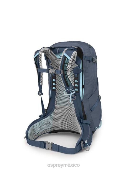 Osprey TPDI290 mochila azul espacial apagado mujer sirrus 34 días de caminata