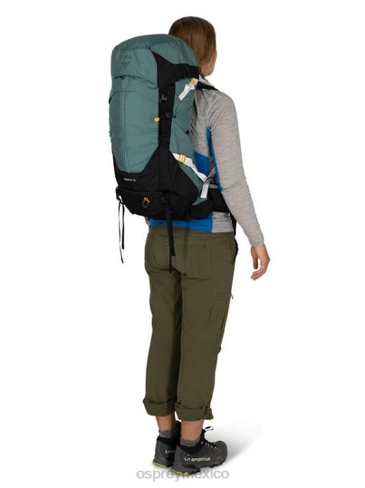 Osprey TPDI293 mochila visión de túnel gris mujer sirrus 36 mochilero ligero | caminata de un día