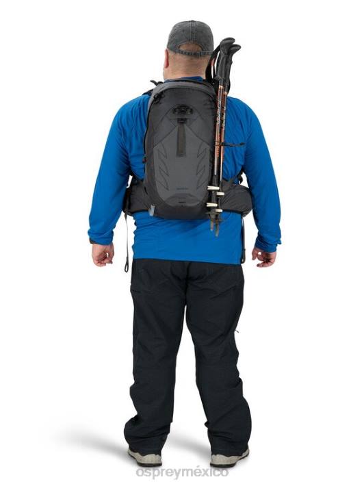 Osprey TPDI315 mochila eclipse gris unisexo senderismo talon 22 de ajuste extendido