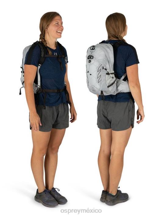 Osprey TPDI328 mochila gris aluminio mujer tempestad 9 senderismo | multideporte