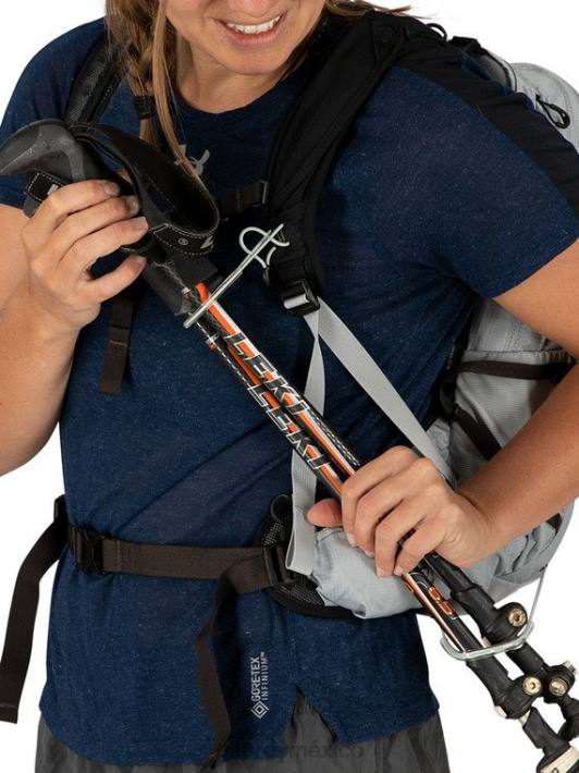 Osprey TPDI328 mochila gris aluminio mujer tempestad 9 senderismo | multideporte