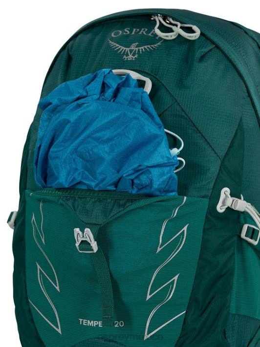 Osprey TPDI335 mochila gris aluminio mujer tempestad caminata de 20 días