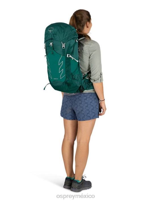 Osprey TPDI347 mochila verde jaspe mujer tempestad caminata de 30 días