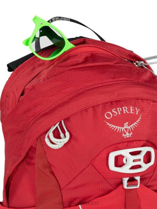 Osprey TPDI353 mochila rojo cósmico niños talon jr senderismo | multideporte