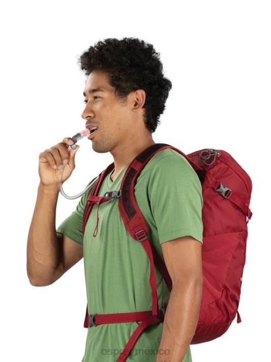 Osprey TPDI403 mochila negro hombres skarab 18 senderismo | hidratación