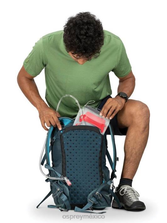 Osprey TPDI411 mochila negro hombres skarab 22 senderismo | hidratación