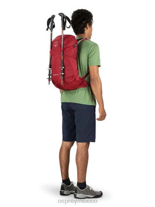 Osprey TPDI411 mochila negro hombres skarab 22 senderismo | hidratación